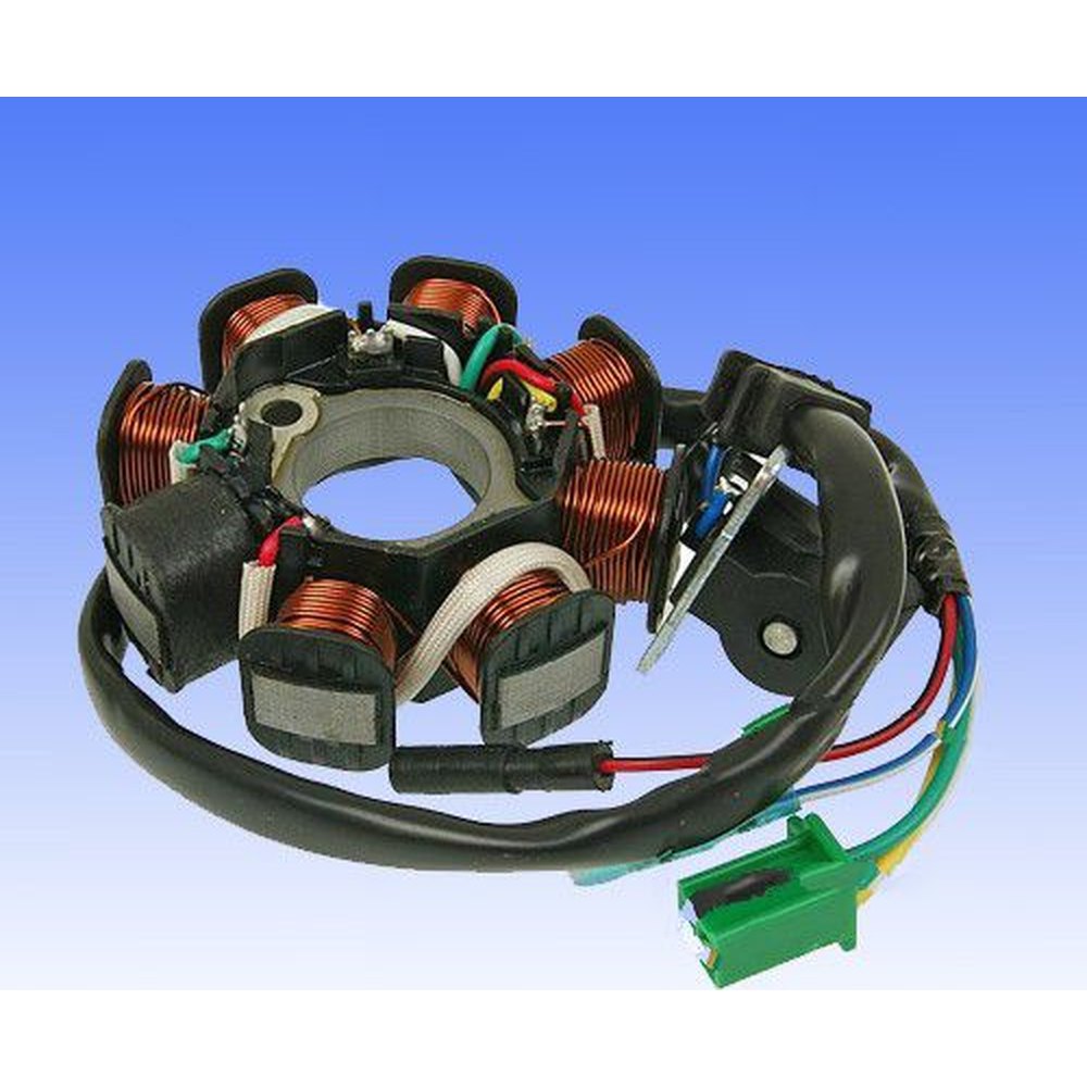 Qingqi QM125T-10A(A) 125 2008-2009 stator alternátoru - 8 cívek GY6 125