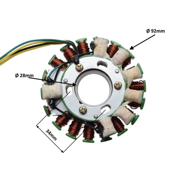 KTM 640 LC4 1995 stator alternátoru GZ