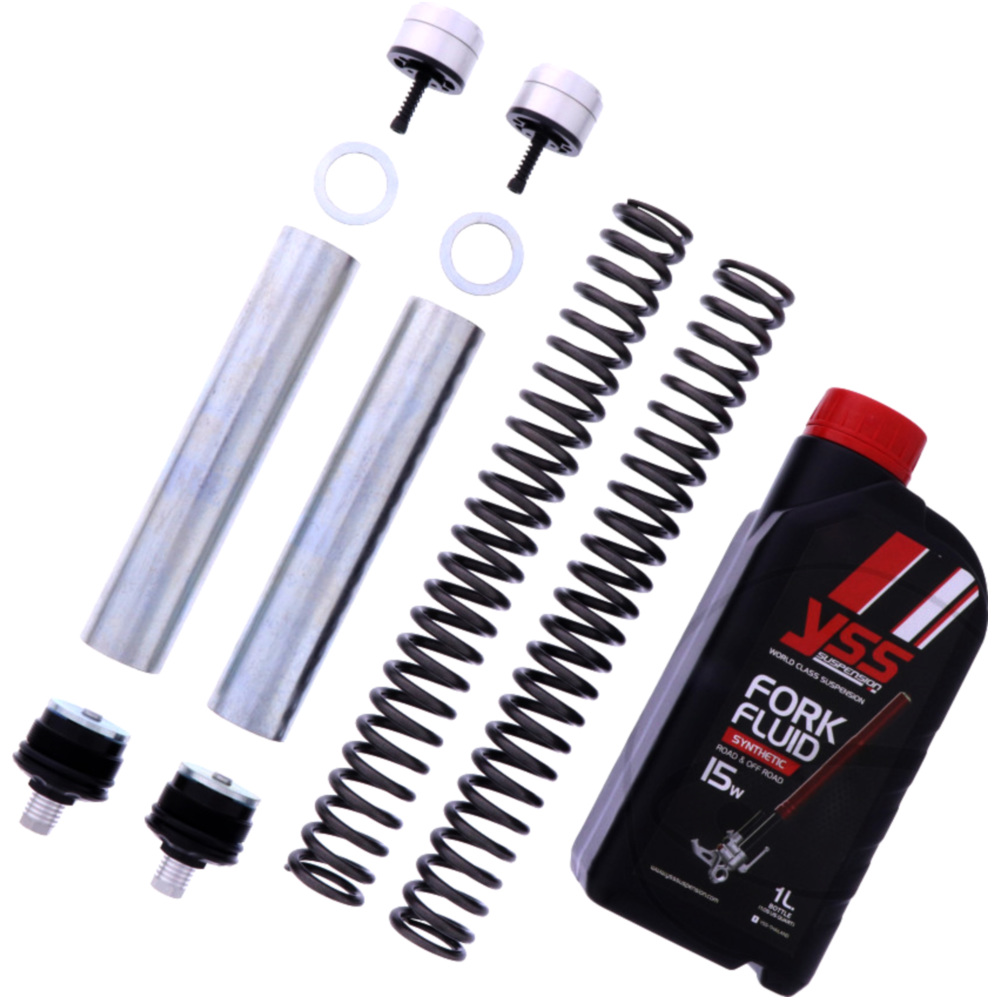 Royal Enfield Continental 650 GT EFI Twin 2018-2026 upgrade kit předních tlumičů YSS Y-FCM38-KIT-08-004